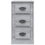 Credenza Grigio Sonoma 36x35,5x67,5 cm in Legno Multistrato