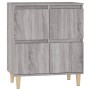 Credenza Grigio Sonoma 60x35x70 cm in Legno Multistrato