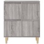 Credenza Grigio Sonoma 60x35x70 cm in Legno Multistrato