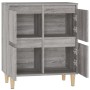 Credenza Grigio Sonoma 60x35x70 cm in Legno Multistrato