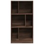 Libreria Rovere Marrone 57x28,5x107,5 cm in Legno Multistrato