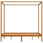 Giroletto a Baldacchino Marrone Miele Massello Pino 120x200 cm