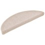 Tappetini per Scale 10 pz 56x17x3 cm Tortora