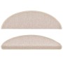 Tappetini per Scale 10 pz 56x17x3 cm Tortora