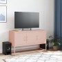 Mobile TV Rosa 100,5x39x60,5 cm in Acciaio