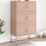 Credenza Rosa 68,5x38,5x123,5 in Acciaio