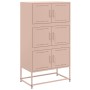 Credenza Rosa 68,5x38,5x123,5 in Acciaio