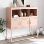 Credenza Rosa 100,5x39x107 cm in Acciaio Laminato a Freddo