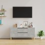 Mobile per TV Grigio Cemento 102x44,5x50 cm Legno Multistrato