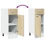 Armadio Inferiore Cassetto Rovere Sonoma 30x46x81,5 Multistrato