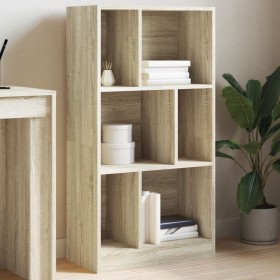 Libreria Rovere Sonoma 57x28,5x107,5 cm in Legno Multistrato