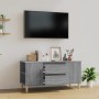 Mobile Porta TV Grigio Sonoma 102x44,5x50 cm Legno Multistrato