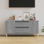 Mobile Porta TV Grigio Sonoma 102x44,5x50 cm Legno Multistrato