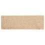 Tappeti Adesivi Scale Aspetto Sisal 15pz 65x21x4cm Beige Chiaro