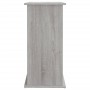 Supporto Acquario 81x36x73cm in Legno Multistrato Grigio Sonoma