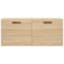 Mobile a Parete Rovere Sonoma 80x36,5x35 cm Legno Multistrato