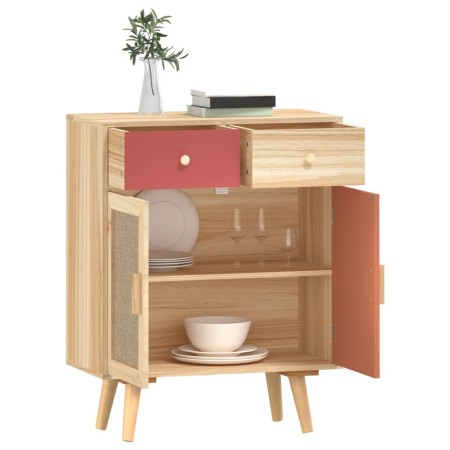 Credenza con Cassetti 60x30x75,5 cm in Legno Multistrato