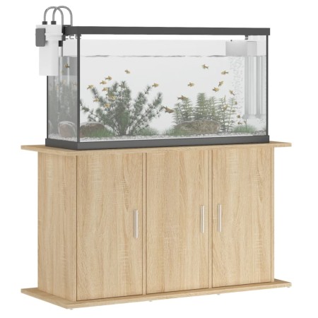 Supporto Acquario 101x41x58 cm Legno Multistrato Rovere Sonoma