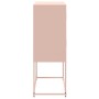 Credenza Rosa 68,5x38,5x107 cm in Acciaio