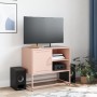 Mobile TV Rosa 68x39x60,5 cm in Acciaio