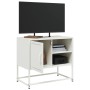 Mobile TV Verde Oliva 100,5x39x60,5 cm in Acciaio