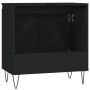 Mobile da Bagno Nero 58x33x60 cm in Legno Multistrato