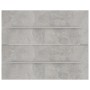 Mobile Lavabo Grigio Cemento 60x38,5x48 cm in Legno Multistrato