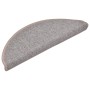 Tappetini per Scale 10 pz 65x24x4 cm Marrone Chiaro