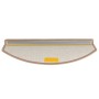 Tappetini per Scale 10 pz 65x24x4 cm Marrone Chiaro