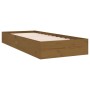 Giroletto Miele in Legno Massello 75x190 cm Small Single