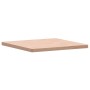 Piano per Tavolo 80x80x4 cm Quadrato Legno Massello di Faggio
