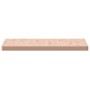 Piano per Tavolo 80x80x4 cm Quadrato Legno Massello di Faggio