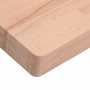 Piano per Tavolo 80x80x4 cm Quadrato Legno Massello di Faggio