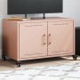 Mobile TV Rosa 68x39x43,5cm in Acciaio Laminato a Freddo