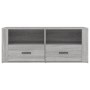 Mobile TV Grigio Sonoma 100x35x40 cm in Legno Multistrato