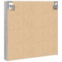 Armadietto Vetrina Grigio Sonoma 60x8,5x58 cm Legno Multistrato