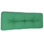 Cuscino per Pallet Verde 120x40x12 cm in Tessuto