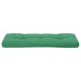 Cuscino per Pallet Verde 120x40x12 cm in Tessuto