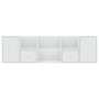 Mobile Angolare Bianco 160x40x45 cm in Truciolato