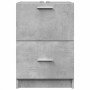 Mobile Lavabo Grigio Cemento 80x33x60 cm in Legno Multistrato