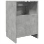 Mobile Lavabo Grigio Cemento 80x33x60 cm in Legno Multistrato