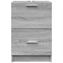 Mobile Lavabo Grigio Sonoma 40x37x59 cm in Truciolare