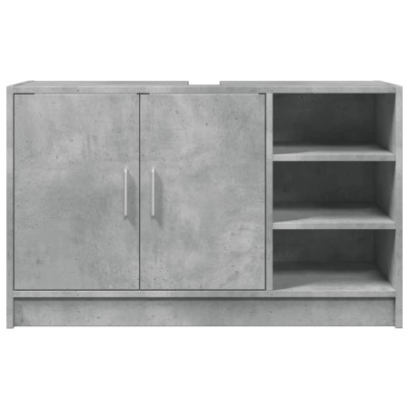 Mobile Lavabo Grigio Cemento 90x29x55 cm in Truciolare