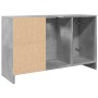 Mobile Lavabo Grigio Cemento 90x29x55 cm in Truciolare