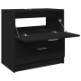 Mobile Lavabo Nero 59x37x59 cm in Truciolare