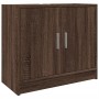 Mobile Lavabo Rovere Fumo 63x29x55 cm in Truciolare