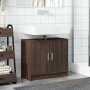 Mobile Lavabo Rovere Fumo 63x29x55 cm in Truciolare