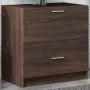 Mobile Lavabo Rovere Marrone 59x37x59 cm in Truciolare