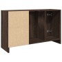 Mobile Lavabo Rovere Marrone 90x29x55 cm in Truciolare