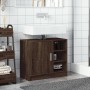 Mobile Lavabo Rovere Fumo 63x29x55 cm in Truciolare